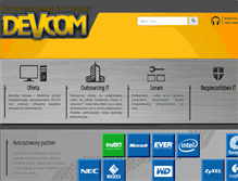 Tablet Screenshot of devcom.com.pl